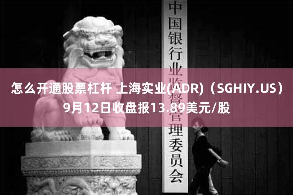 怎么开通股票杠杆 上海实业(ADR)（SGHIY.US）9月12日收盘报13.89美元/股