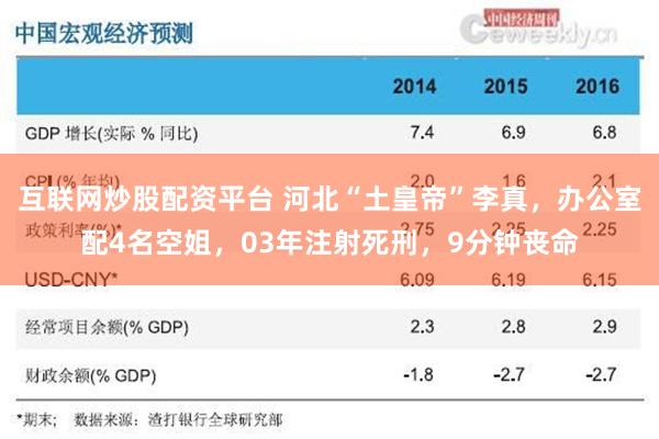 互联网炒股配资平台 河北“土皇帝”李真，办公室配4名空姐，03年注射死刑，9分钟丧命